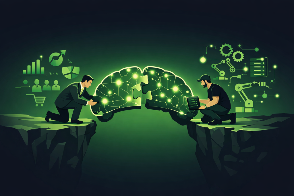 Pont cérébral entre deux mondes